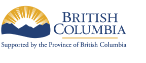 “Supported by the Province of British Columbia” logo